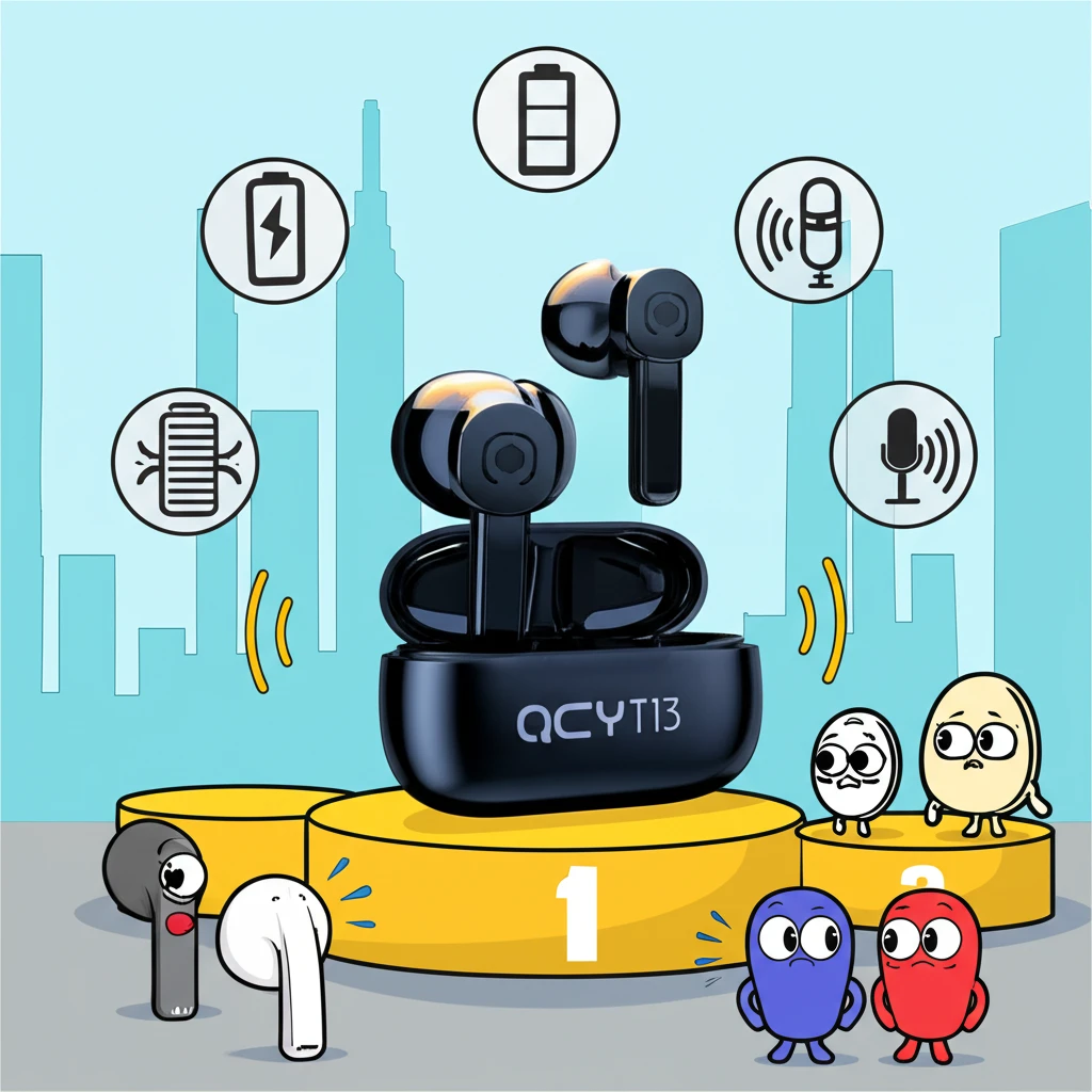 QCY T13 한 달 사용 후기 장단
