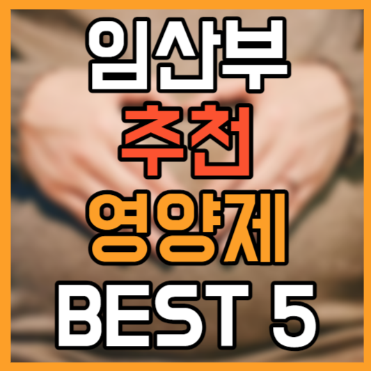 임산부 추천 영양제 BEST 5