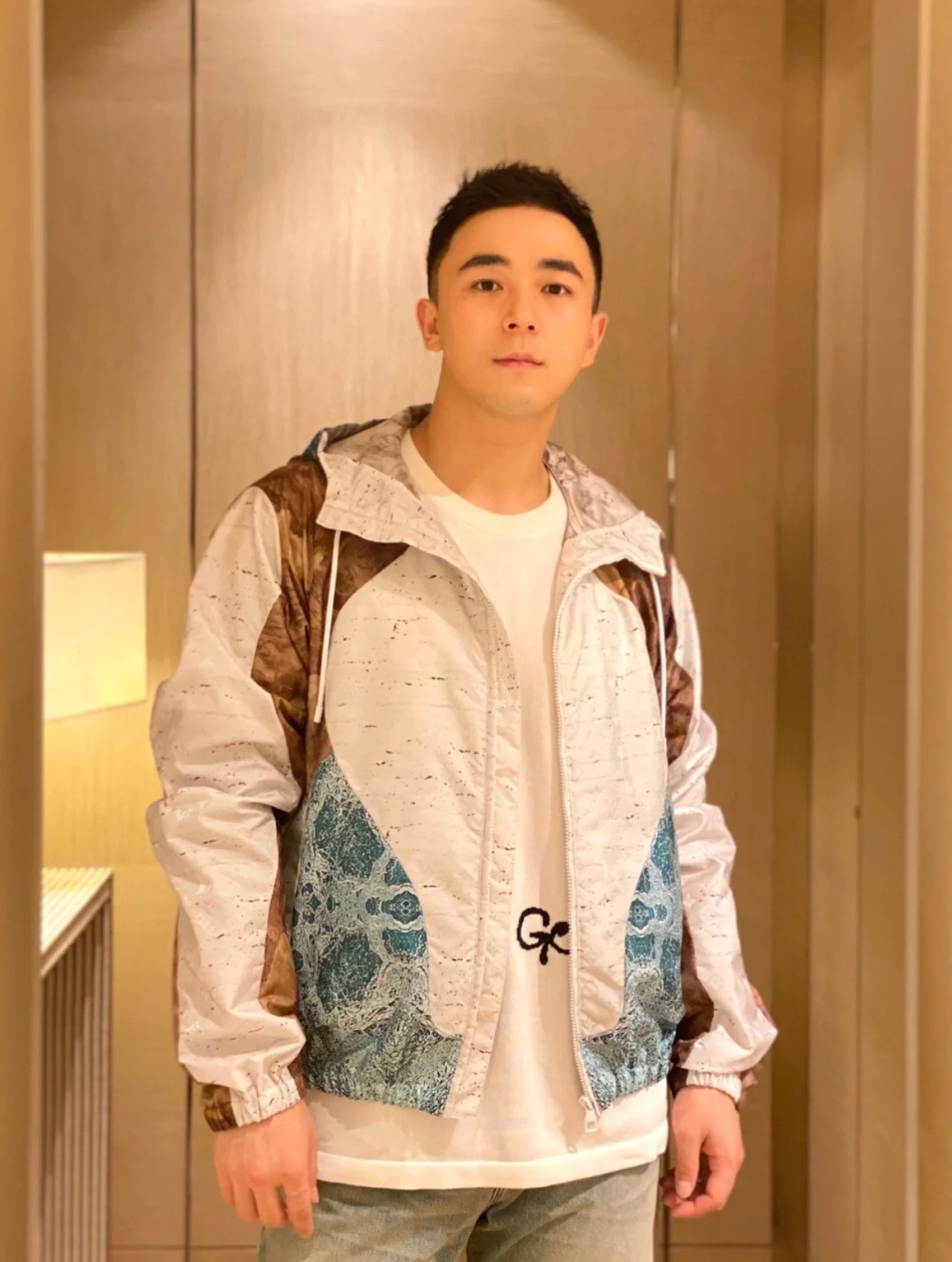  [LOUIS VUITTON] 루이비통 모노그램 마블 윈드브레이커 자켓 1A976C