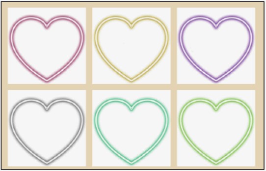  하트 컬러 테스트 링크 결과 mbti 유형