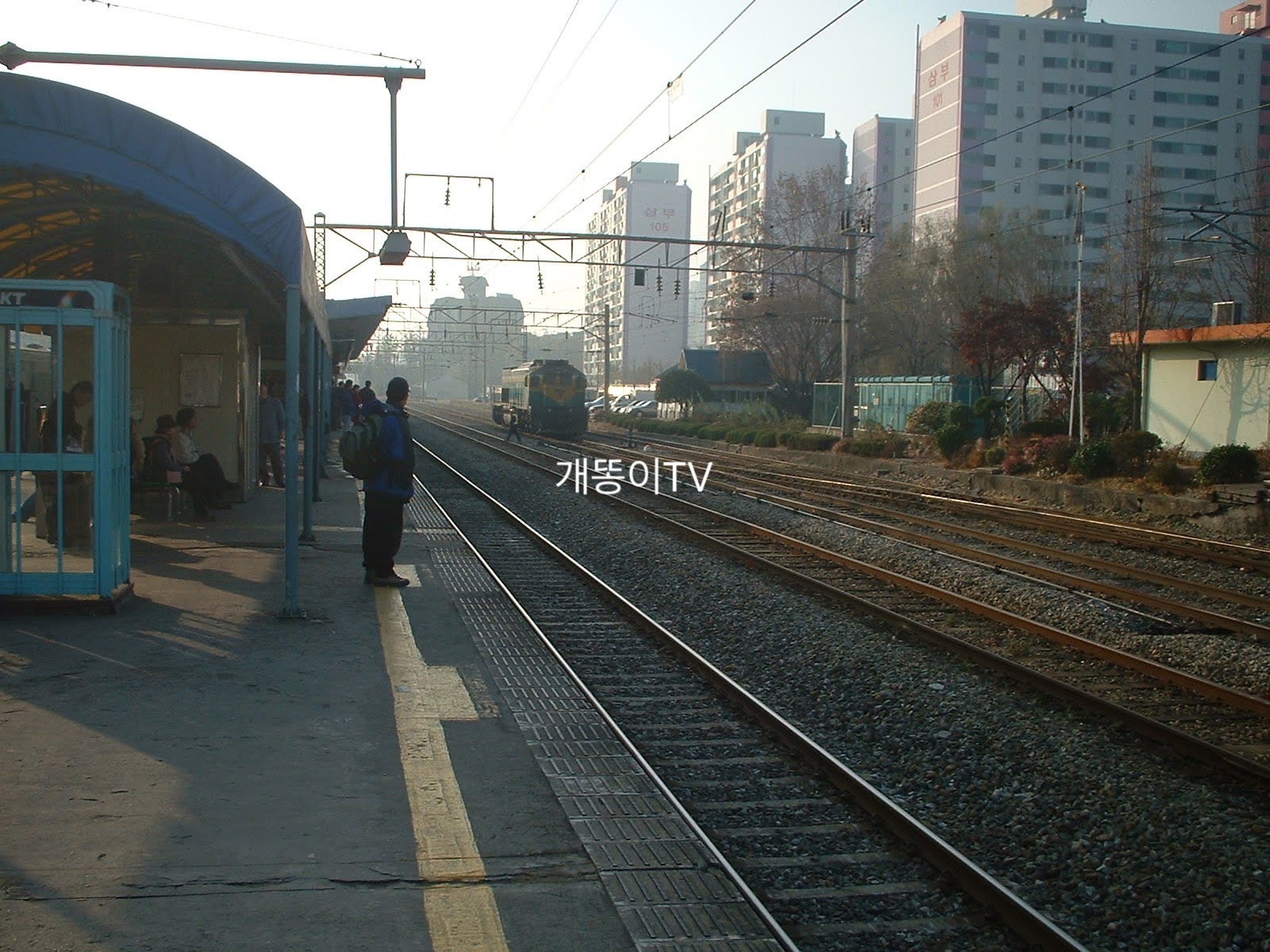  왕십리역 예전 모습 | 민자역사, 아크로 서울 포레스트, 서울숲 아이파크 리버포레 | 2003년 11월