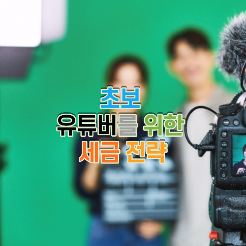  초보 유튜버를 위한 세금 전략