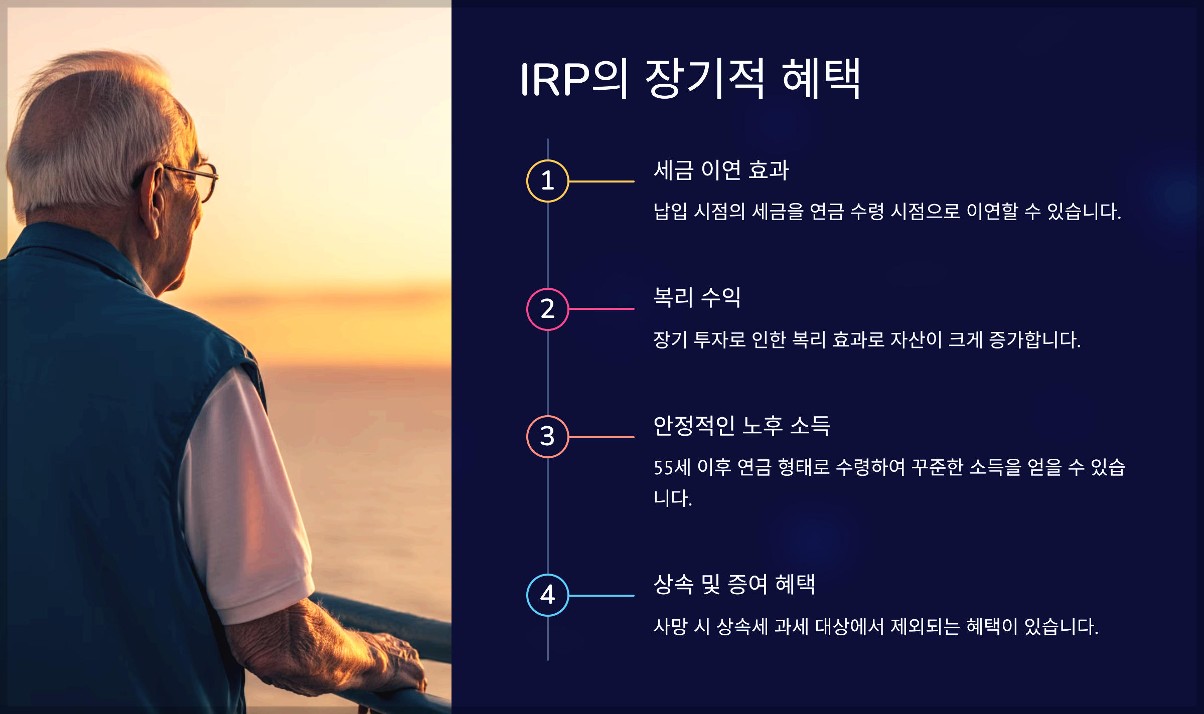 IRP의 장기적 혜택