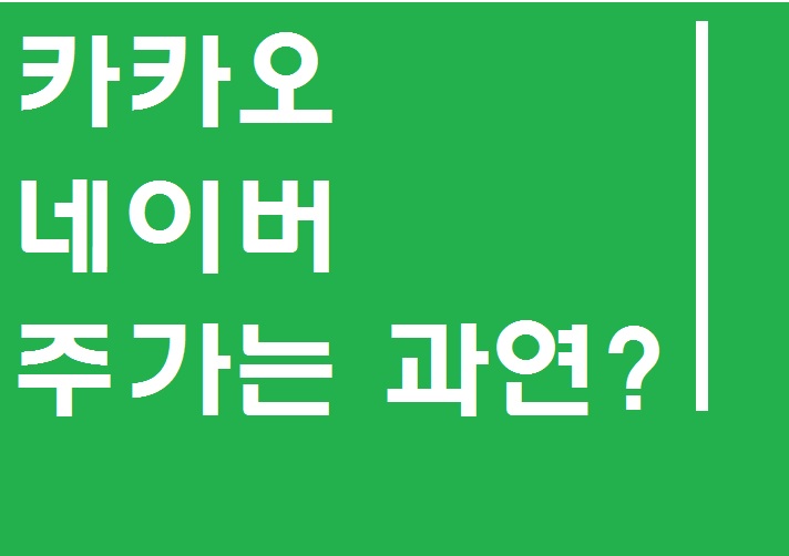 네이버 주식, 카카오 주식, 이틀 만에 19조 원 증발! 주가 전망은 어떻습니까? 4