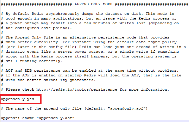 appendonlyfile