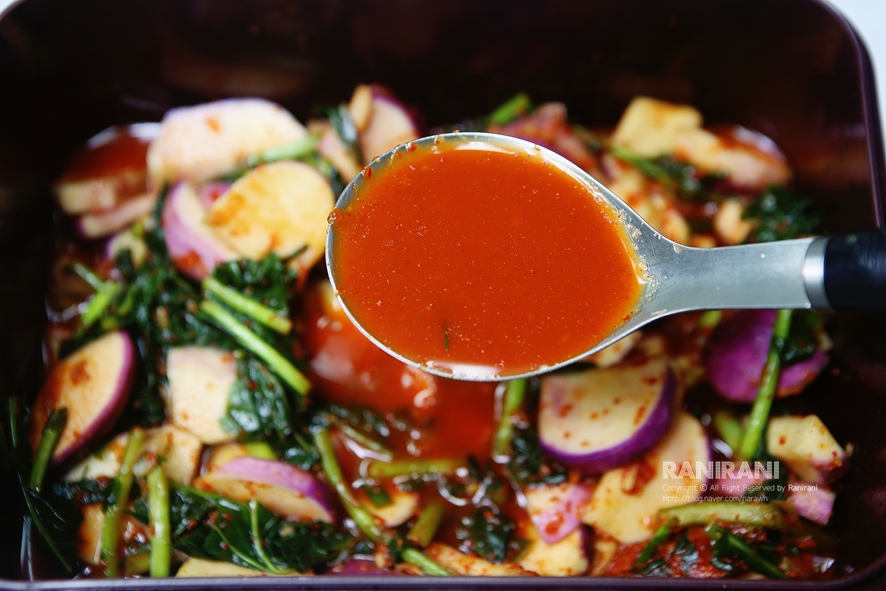 순무김치5kg 주문 택배 5