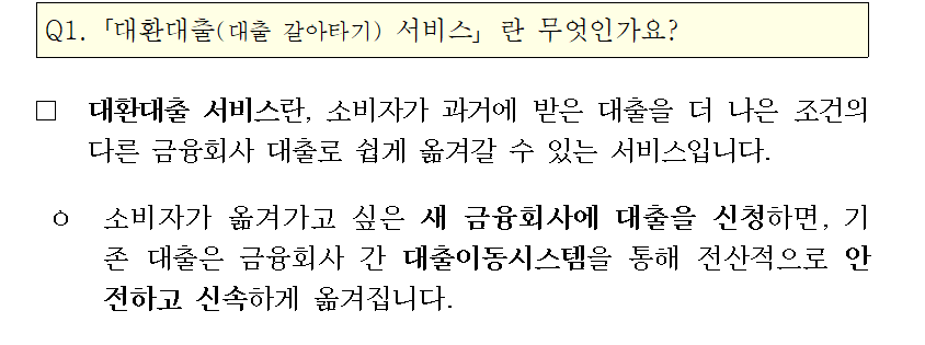 대환대출 플랫폼 갈아타기