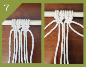 마크라메 기본매듭