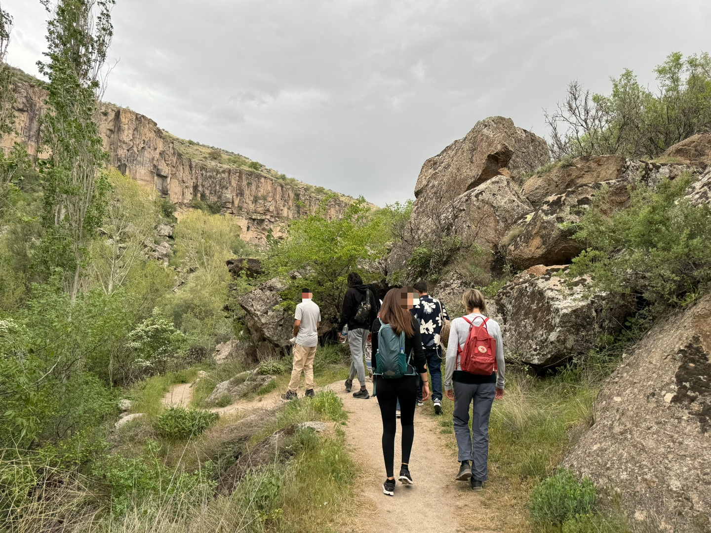 Ihlara valley tracking