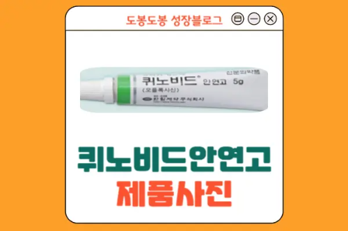퀴노비드안연고 제품 사진