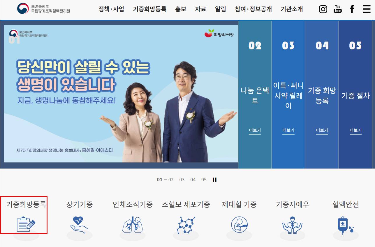 국립장기조직혈액관리원