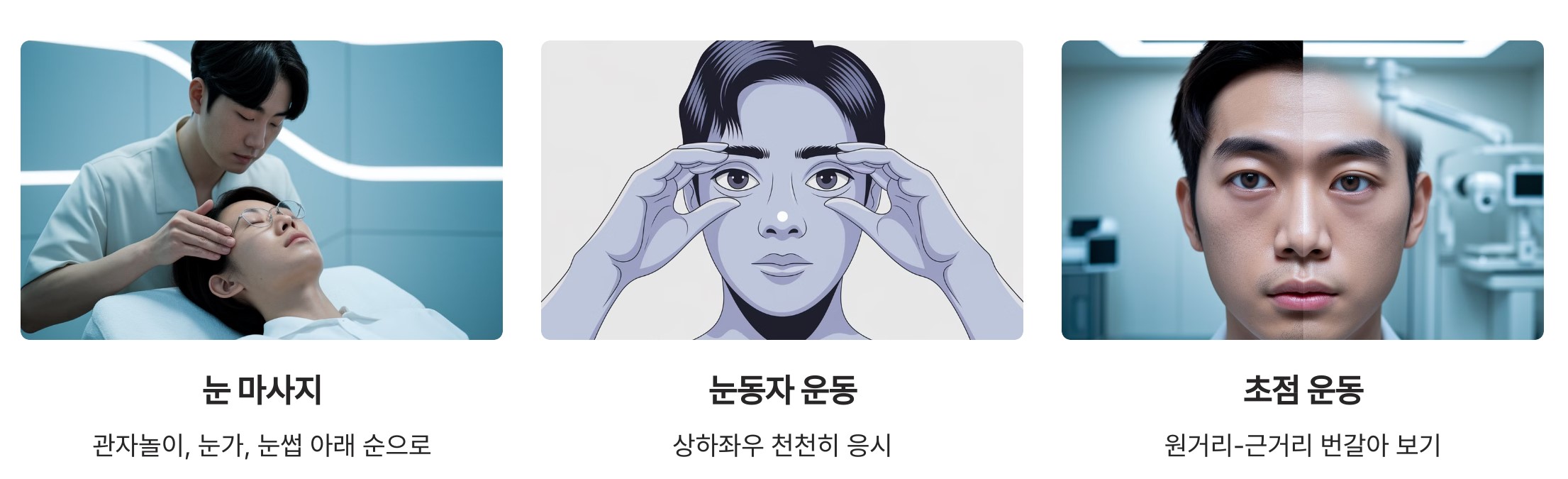 전문의가 추천하는 눈 운동법