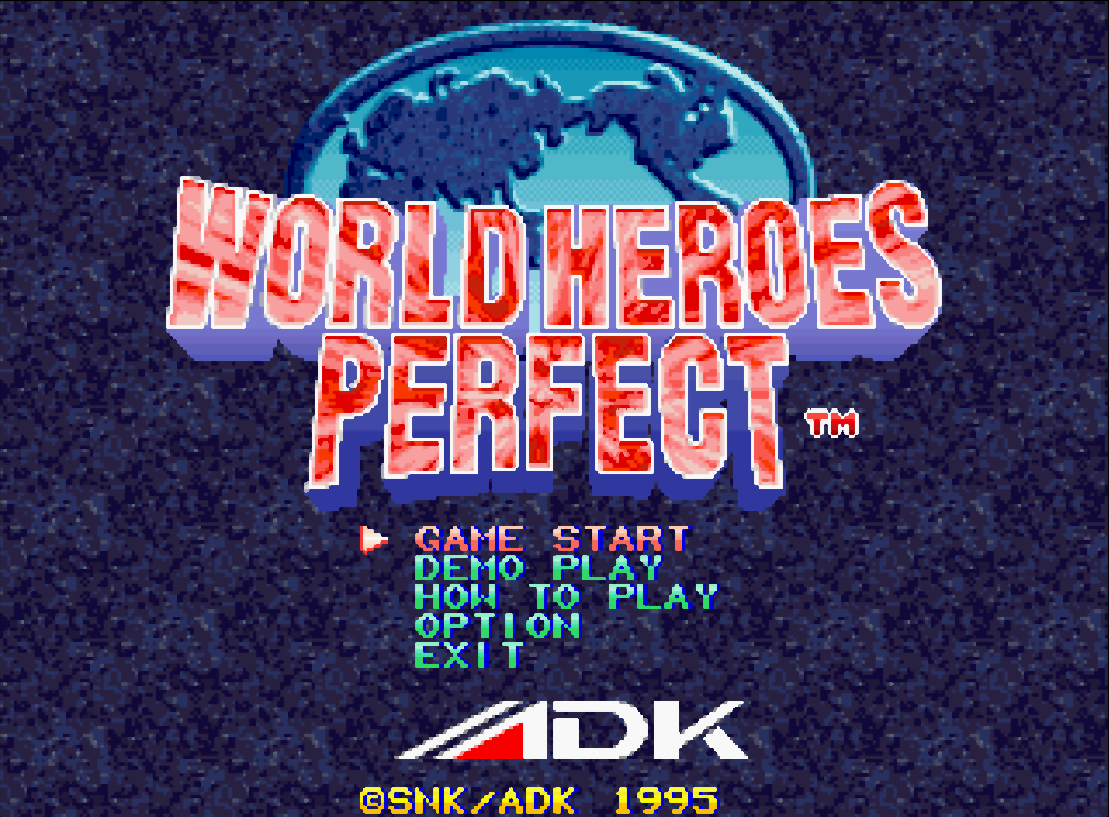  ADK - 월드 히어로즈 퍼펙트 세계판 World Heroes Perfect World (네오지오 CD - NG-CD - iso 다운로드)