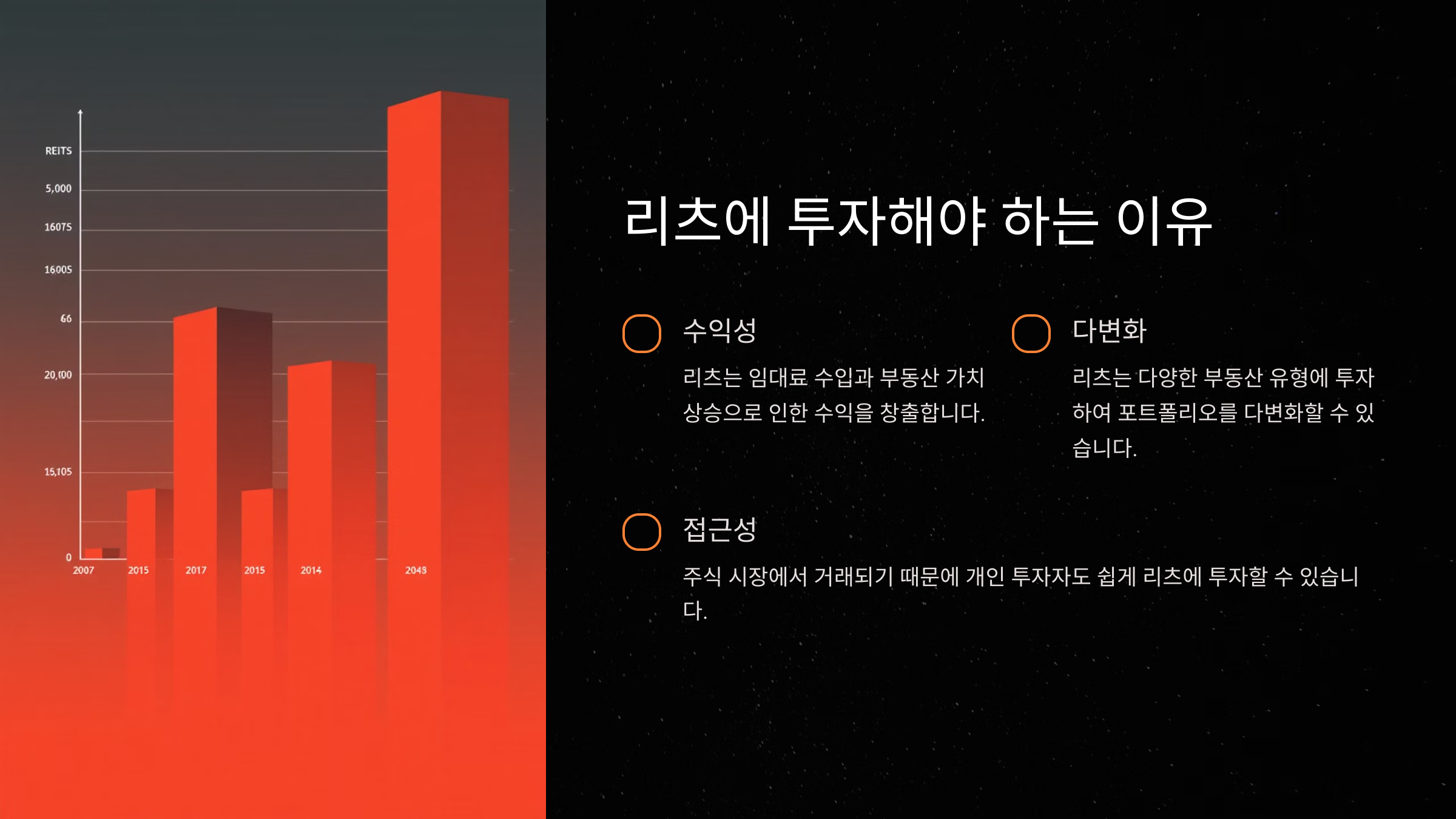 리츠에 투자해야 하는 이유