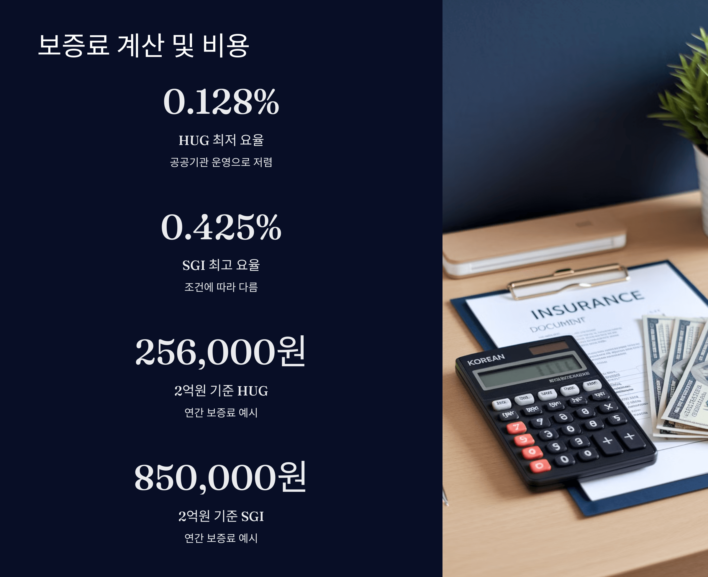 보증료 계산