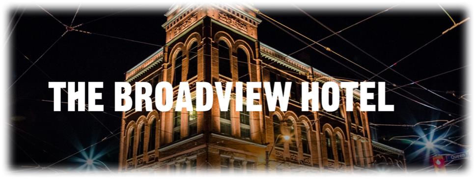 The Broadview Hotel (더 브로드뷰 호텔) (홈페이지) 캐나다 토론토 (Toronto) 호텔 숙소 여행