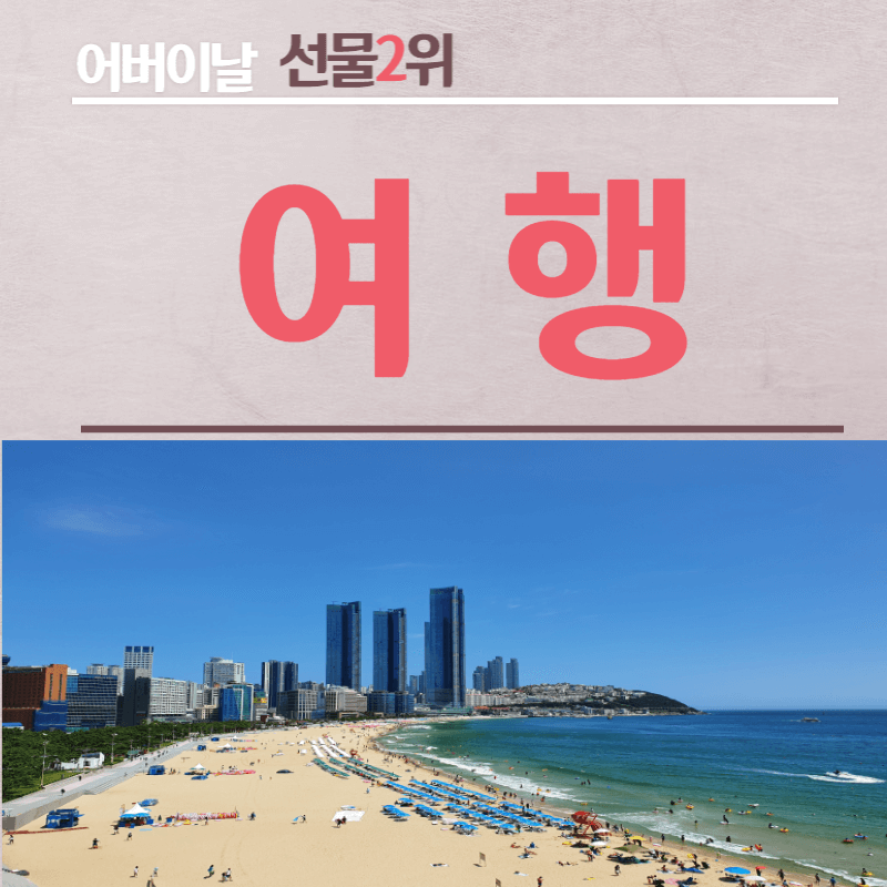 선물 2위 여행