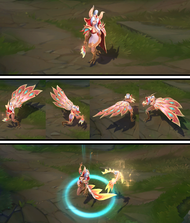  롤 PBE 용감한 불사조 프레스티지 자야 스킨