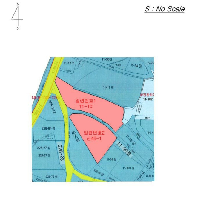 평택지원2020타경41192 지 적 도