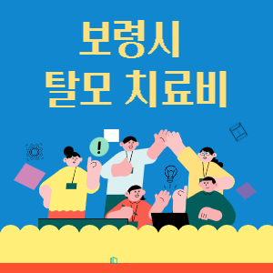 보령시 탈모 치료비