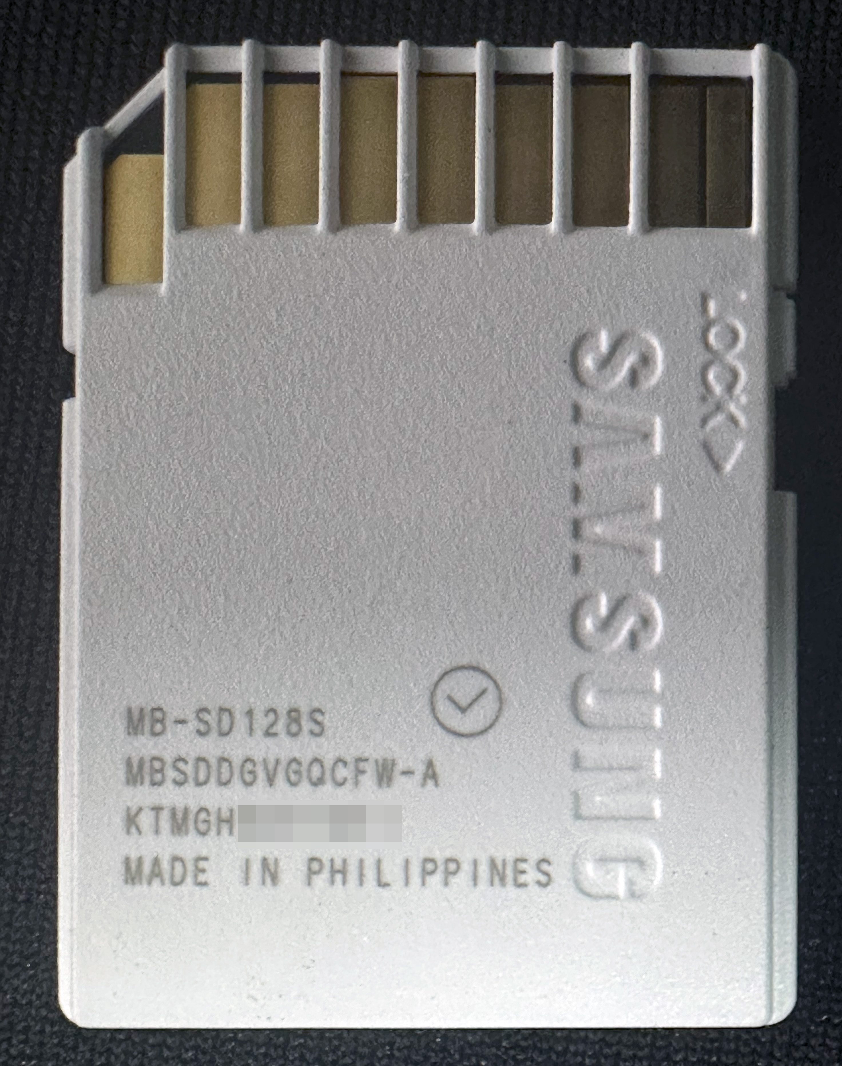 Samsung PRO Plus SDXC UHS-I 128GB (MB-SD128SB/WW) Back