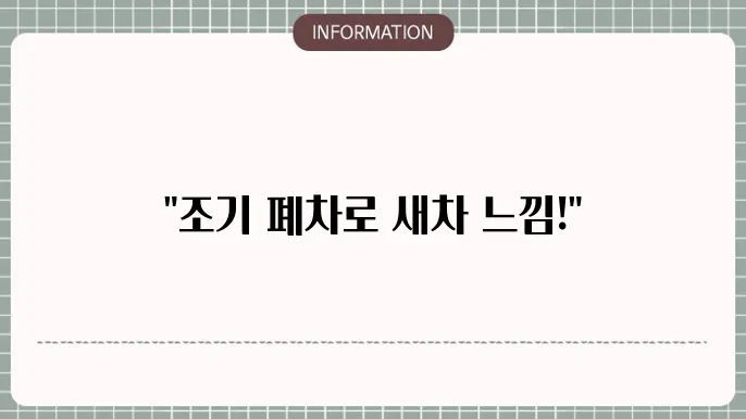 노후경유차 조기폐차방법 : 단계별 완전 정리