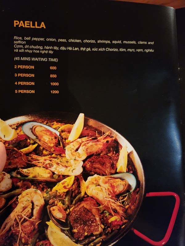 베트남여행_호치민여행_호치민맛집_7군_이탈리안레스토랑_스프리츠_메뉴판10