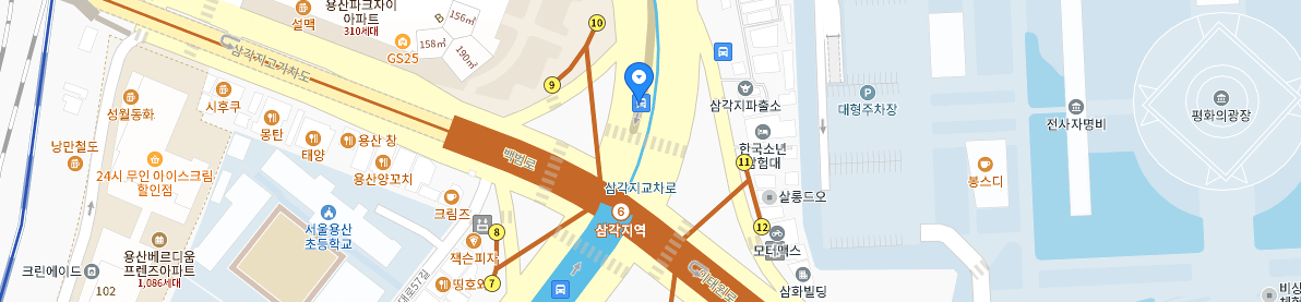 정류장 위치