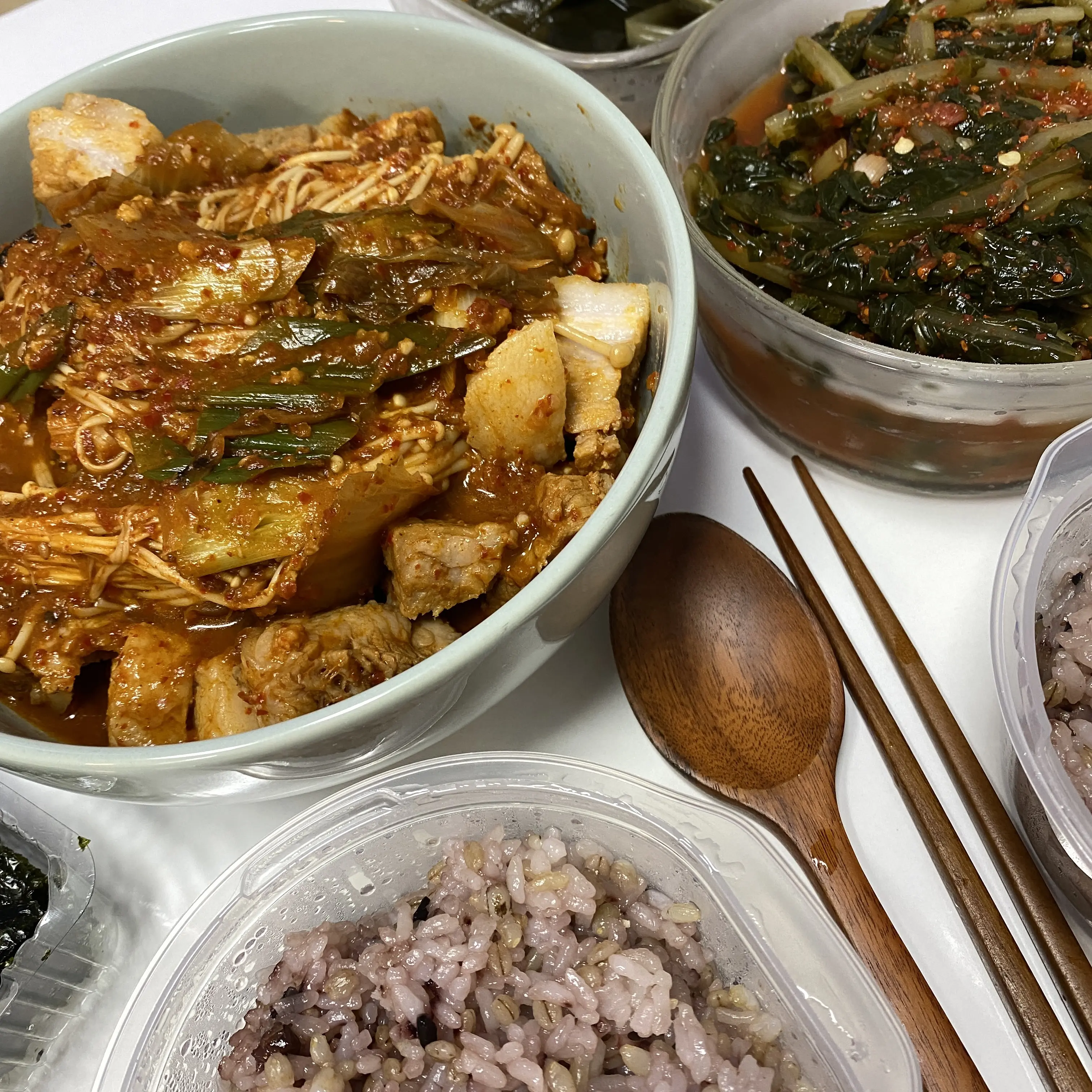 삼겹살 김치찜