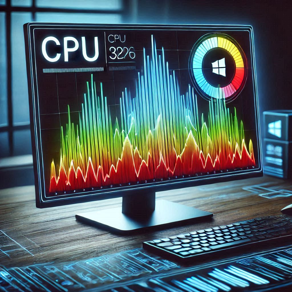 윈도우 CPU 사용량