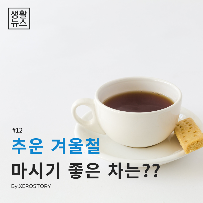  생활건강#13 겨울철 마시기 좋은 차와 효능은??