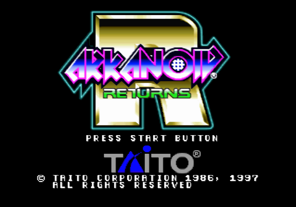  타이토 / 벽돌깨기 - 알카노이드 리턴즈 アルカノイドリターンズ - Arkanoid Returns (PS1 - iso 다운로드)
