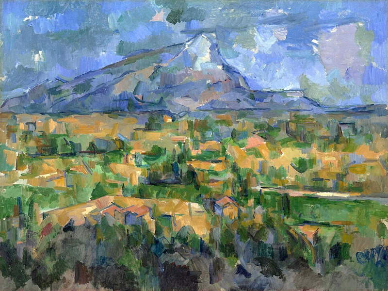 『생트 빅투아르 산 (Mont Sainte-Victoire)』, 폴 세잔.