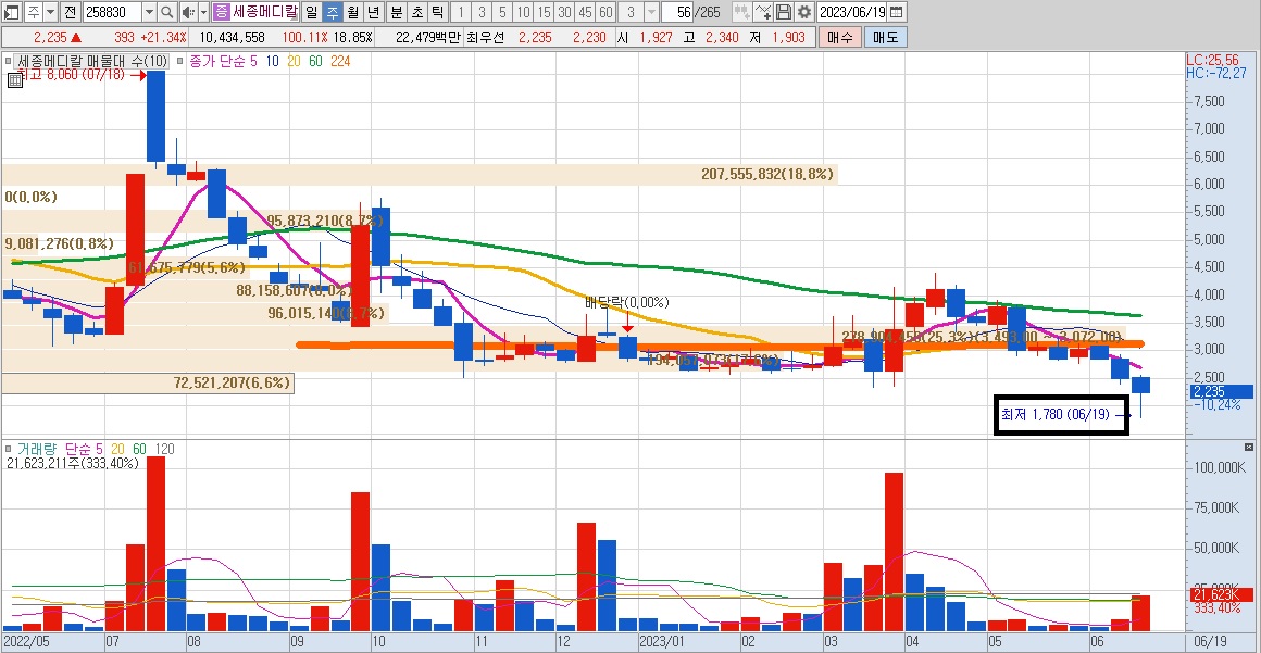 세종메디칼-목표-주가