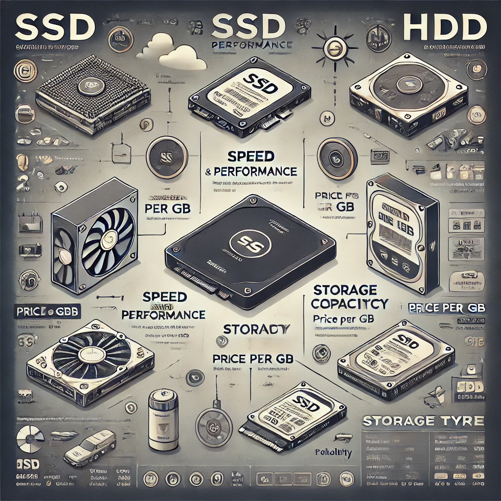 저장장치 &ndash; SSD와 HDD의 적절한 조합