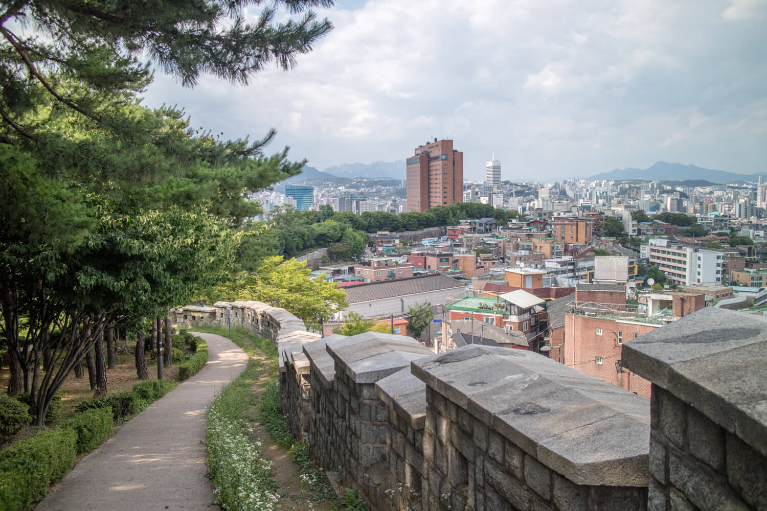 서울여행 추천 코스 걷기 좋은 길 다산 성곽길