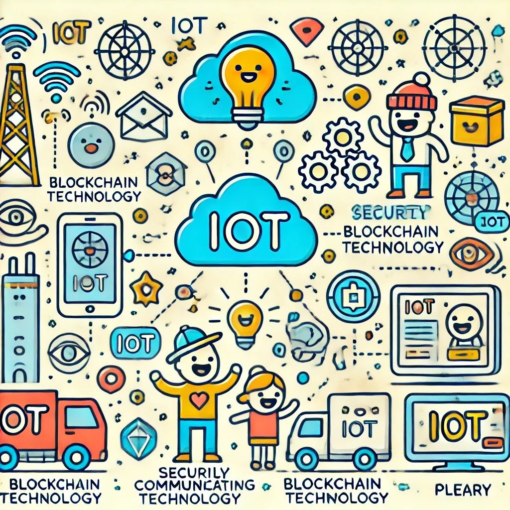 IoT와 블록체인 기술의 작동 원리