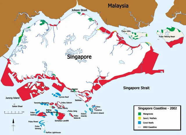 싱가포르 위치