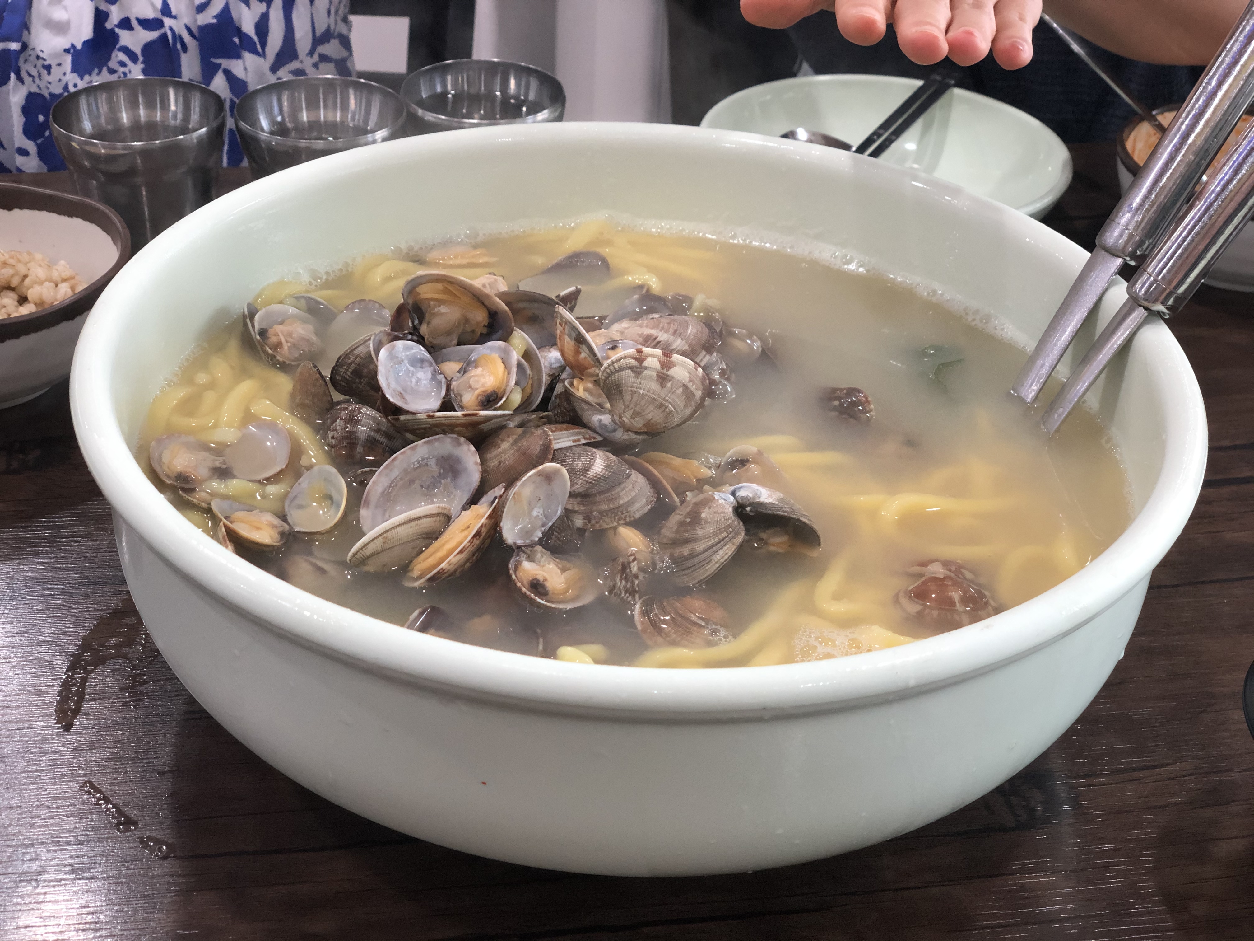  석촌역 맛집 황도 바지락 칼국수