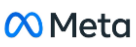 미국의 회사 메타의 로고이다.