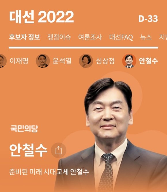 대선 이미지