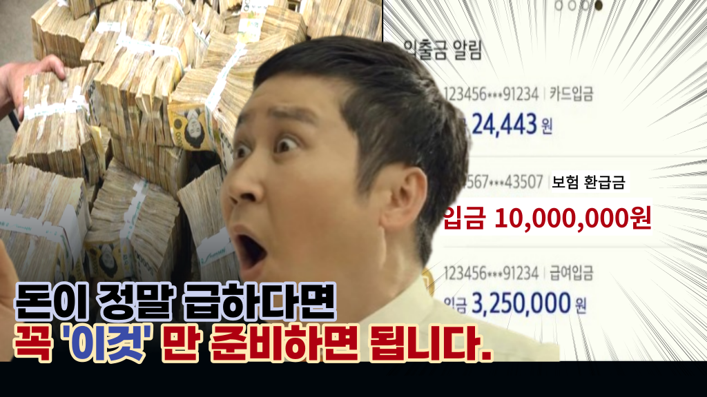  '열심히 버는데 남는게 없다면..' 이것 한방으로 헛돈 나는 일이 싹사라집니다. 전문가가 알려주는 돈 빨리 버는 특급 비방