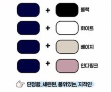 옷색깔조합표