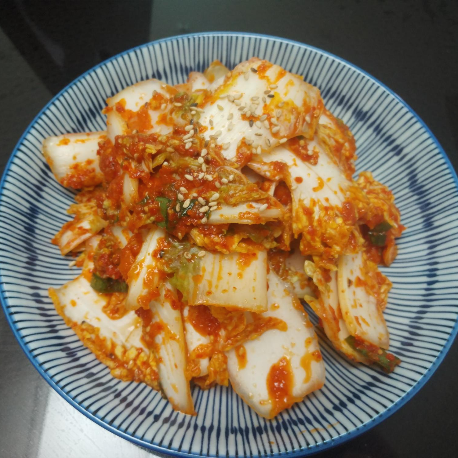  알배추 겉절이
