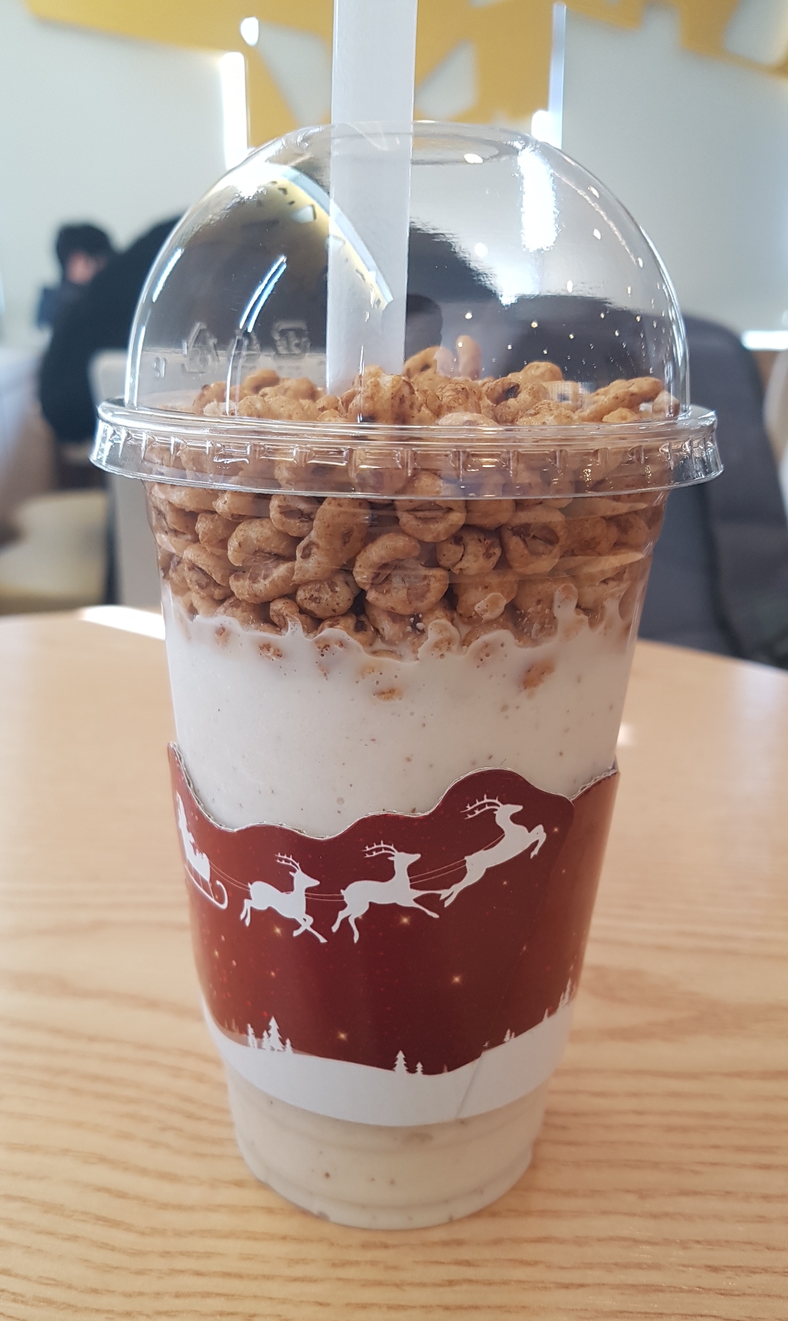  카페 죠리퐁 라떼 먹어보기