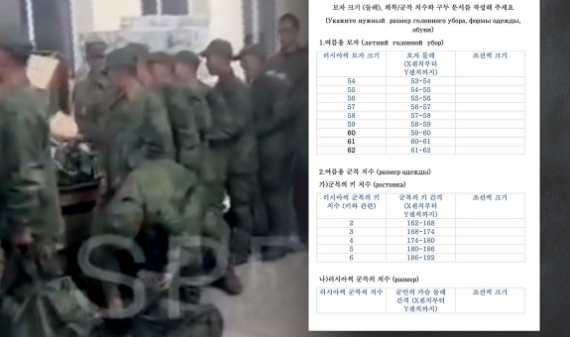 북한 군인 설문지