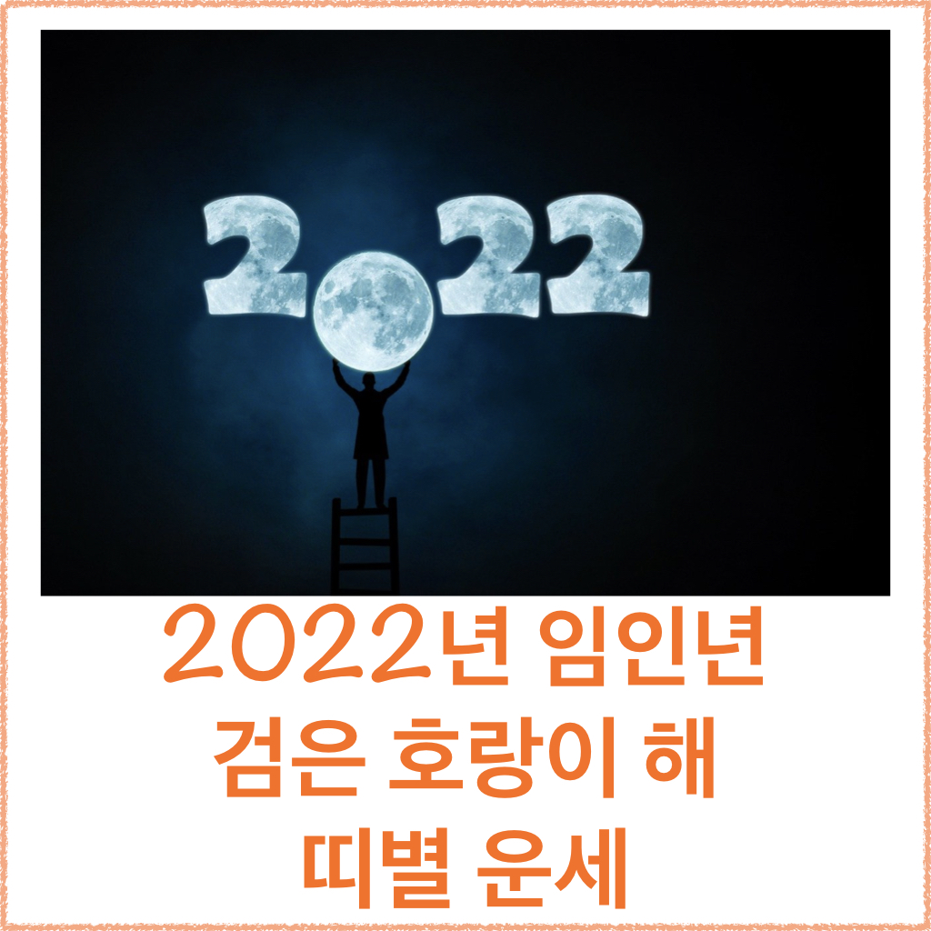 2022년 임인년 띠별 운세
