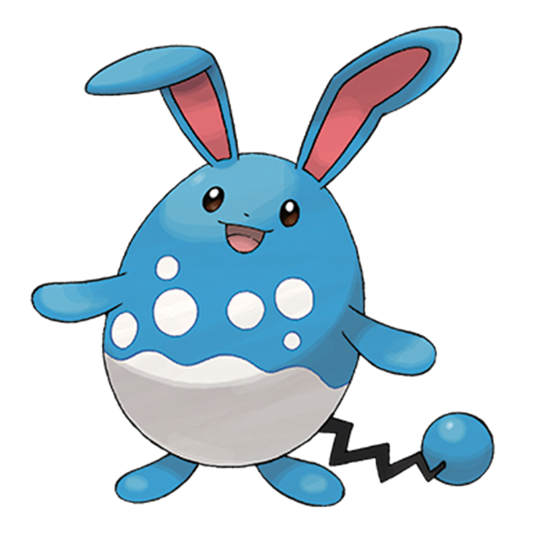  [포켓몬도감]  No. 184 마릴리 Azumarill #184