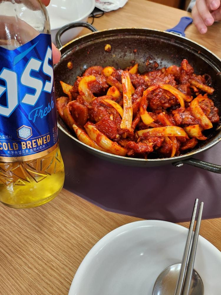 평택쓰레기통닭 + 까스