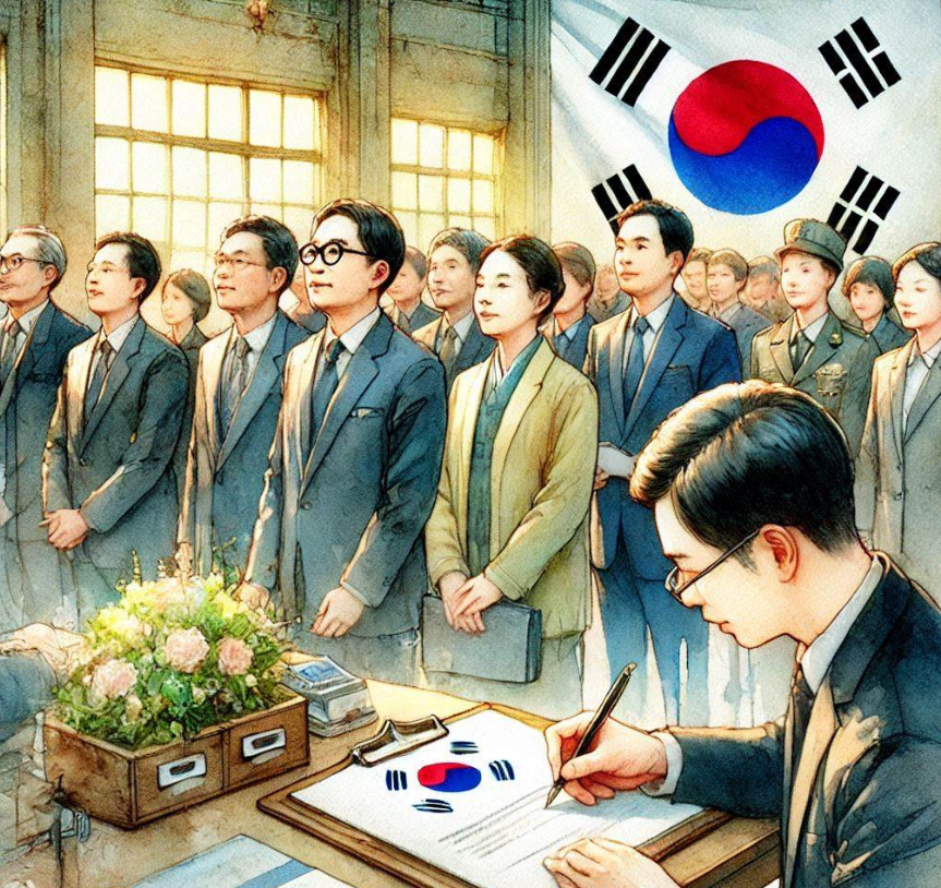 공무원들
